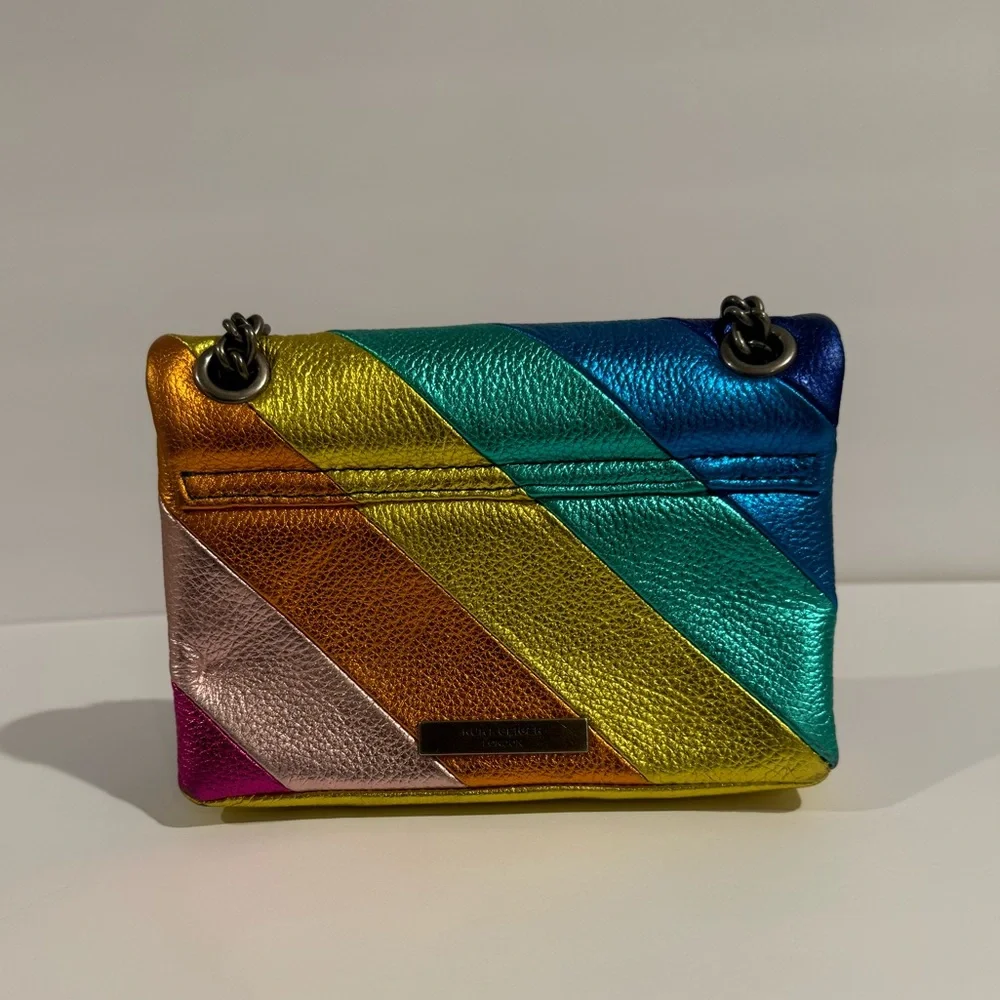 Kurt Geiger Multicolor Striped Crossbody Bag - Picture 4 of 4